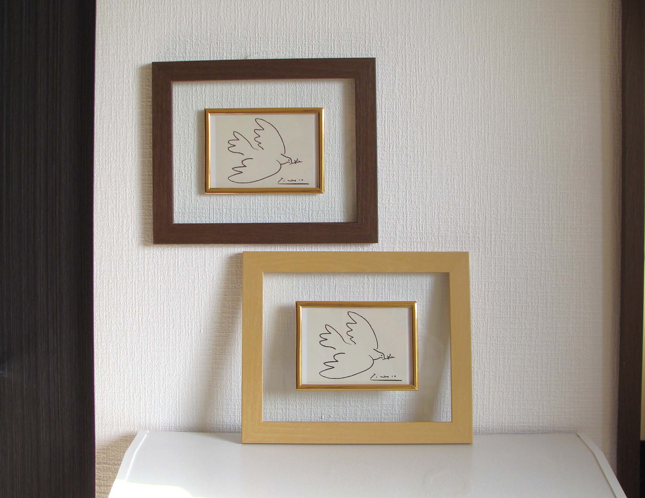 Amazon.co.jp: ピカソ 透明フレーム 「平和」 17976・ブラウン